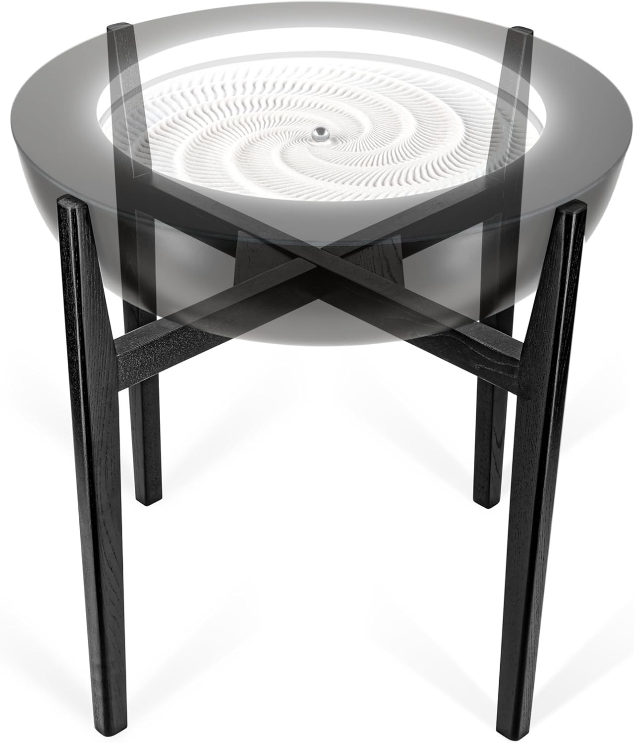 HoMedics Drift Sandscape Solid Wood Sand Table Stand Compatible with drift 21” ,
