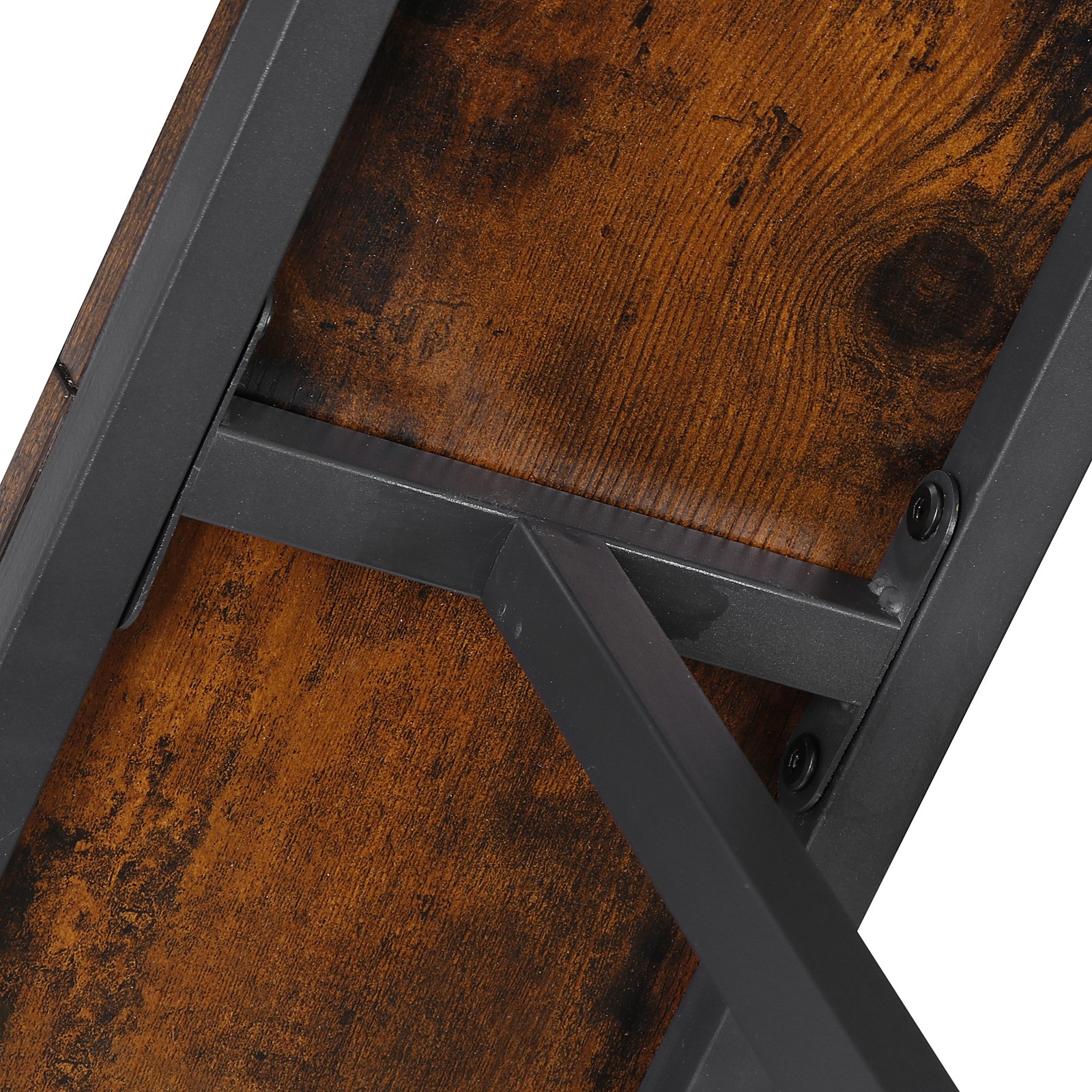 70.8″ Narrow Console Table w/ Power Outlet Behind Couch Sofa Table Rustic Brown