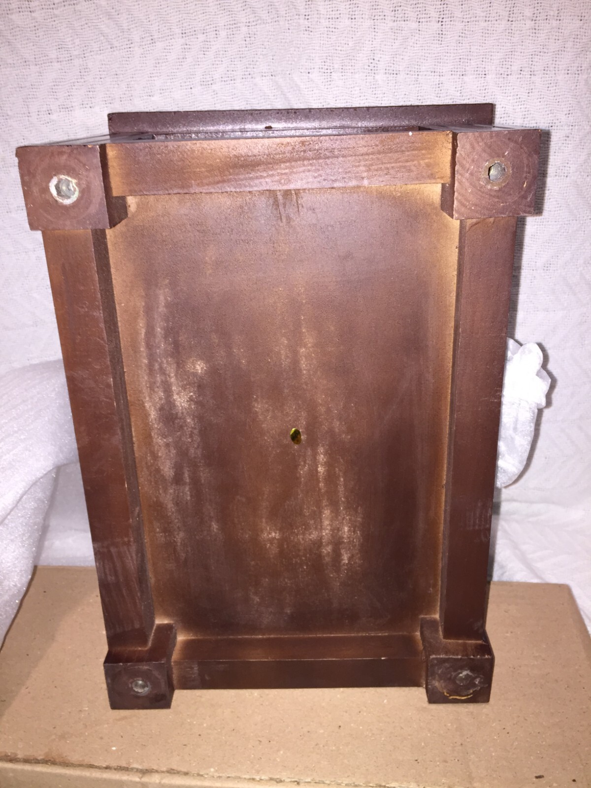 Home & Garden Party “Hamilton” 27in x 14in x 10in Brown Accent Table Sku #43004