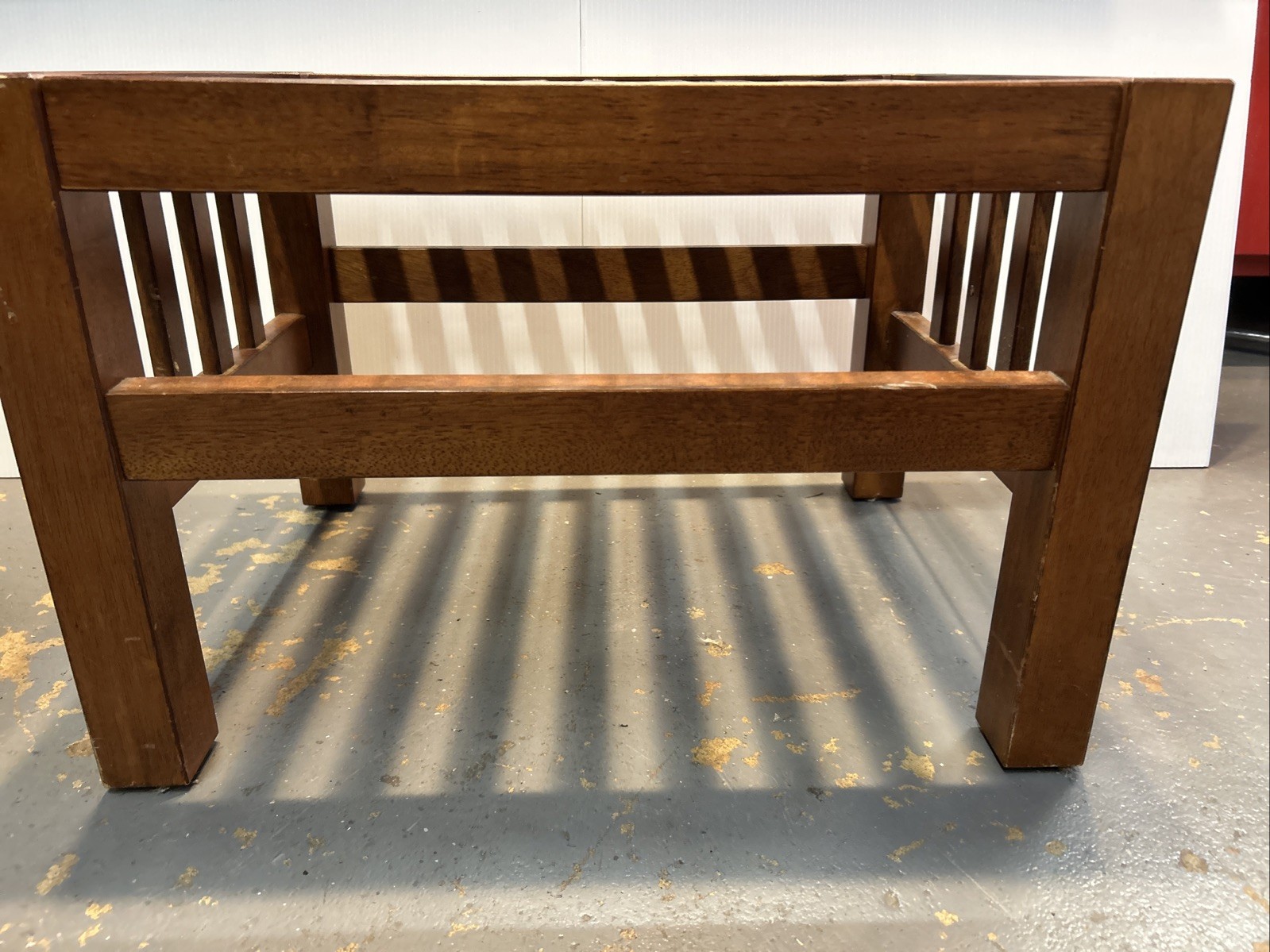 Teak Side table 21x16x14. MADE IN MALAYSIA