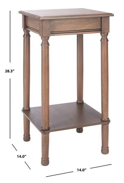 Safavieh TINSLEY SQUARE ACCENT TABLE, Reduced Price 2172786359 ACC5716C