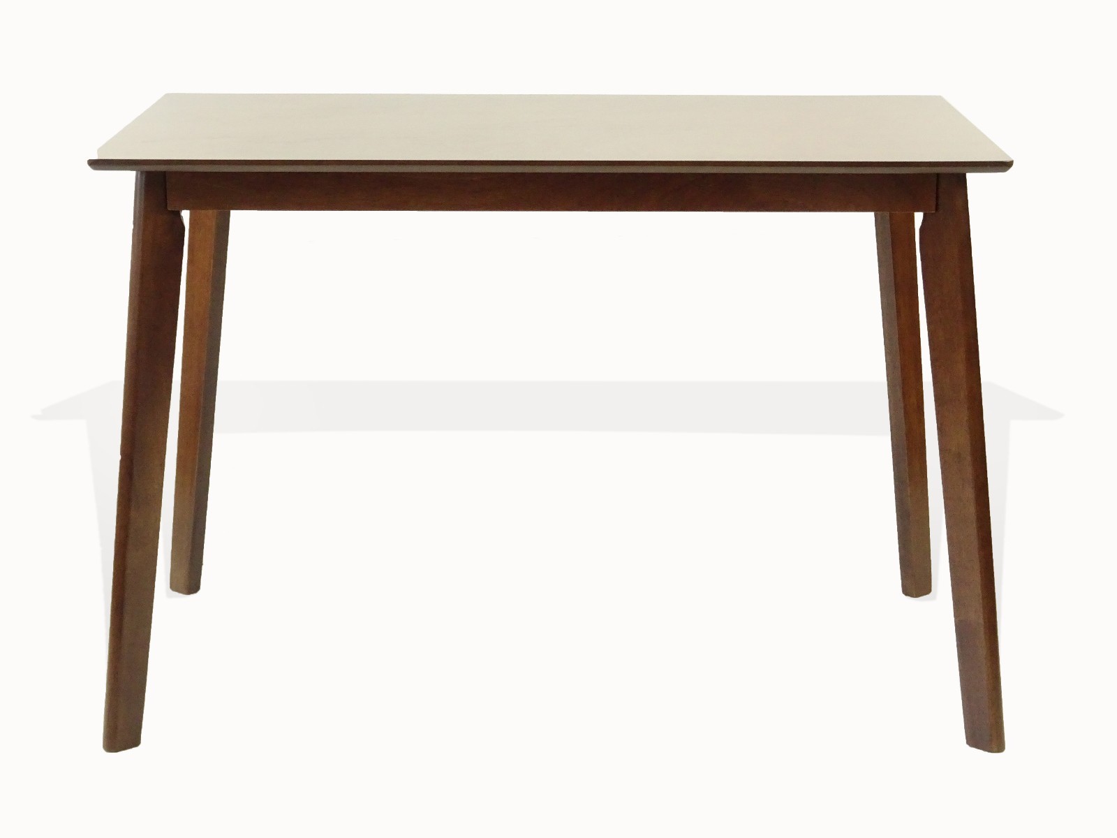 Modern Dining Yumiko Rectangular Table Kitchen Wood Medium Brown